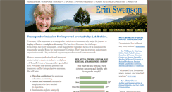 Desktop Screenshot of erinswenson.com