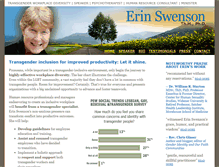 Tablet Screenshot of erinswenson.com